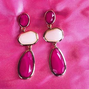 Pink Majesty earrings